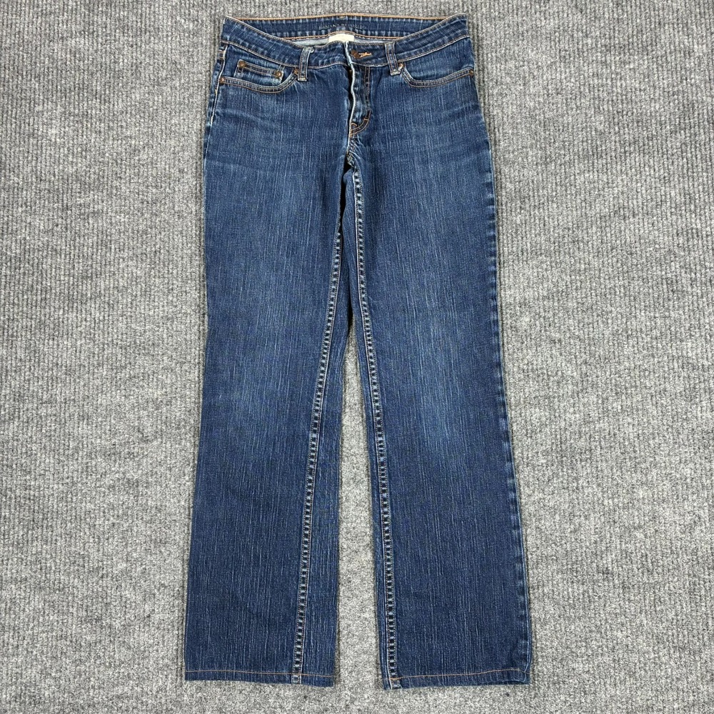 Banana Republic Stretch Bootcut Jeans Womens Size 4 Medium Wash Denim Classic